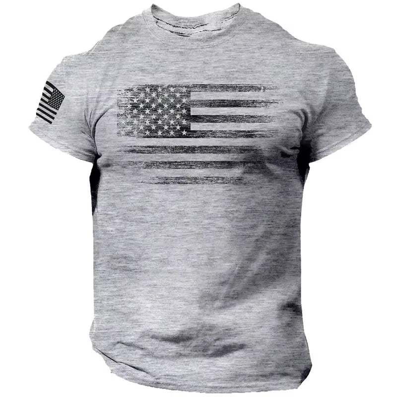 Men's 3D Print Casual Shirt - Short Sleeve Top | East R Us