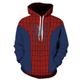 3D Spiderman Pattern Cosplay Men's Hoodie