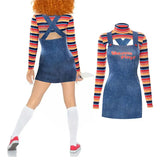 Chucky Doll Cosplay Costume Set