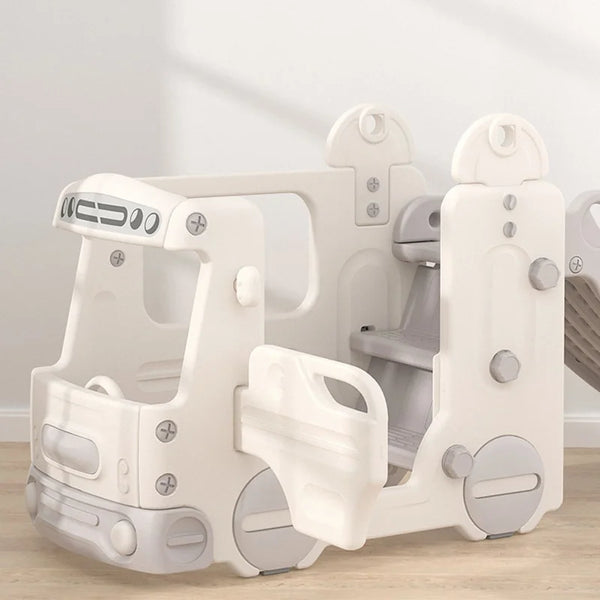 Kid's Home Functional Slide with Bus