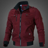 Fashion Stand Collar Cargo Jacket Coat