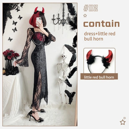 Dark Gothic Halloween Costume