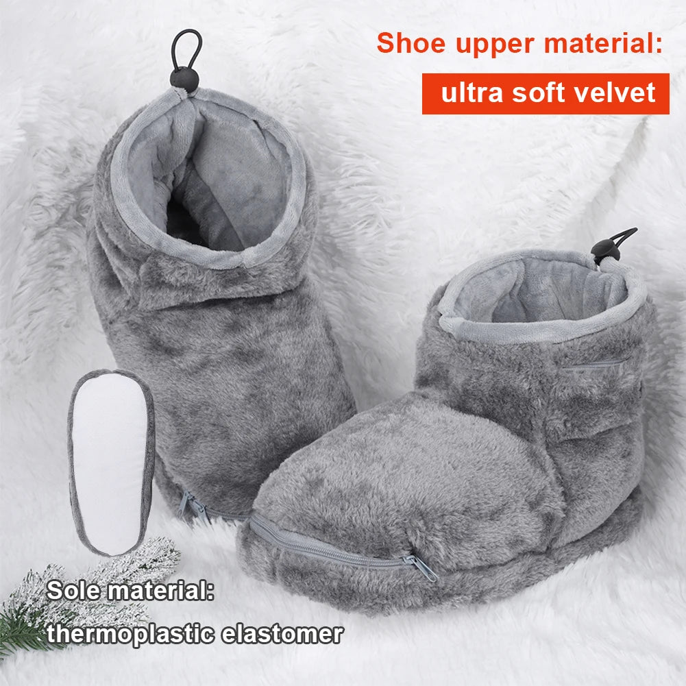 Usb heater winter warm snow boots
