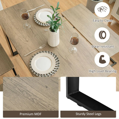 Stylish dining table & chair set