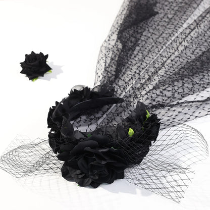 Handmade Lace Halloween Hairbands