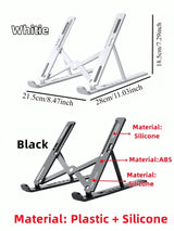 Ergonomic Portable Plastic IPad & Phone Stand