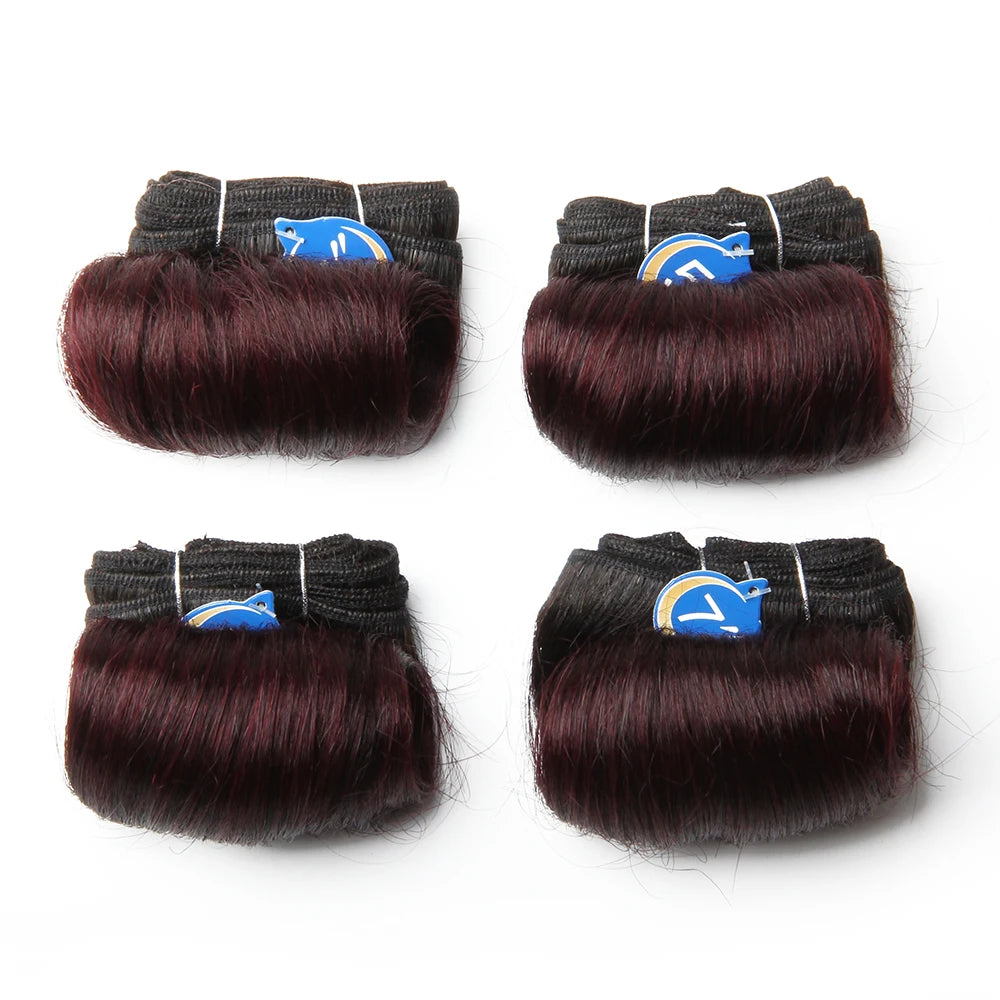 Brazilian curly hair weave bundles