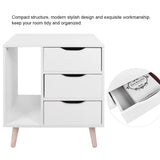 Night Stand Cabinet with Drawers