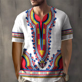 Fashion African Dashiki Men's Culture T-shirt
