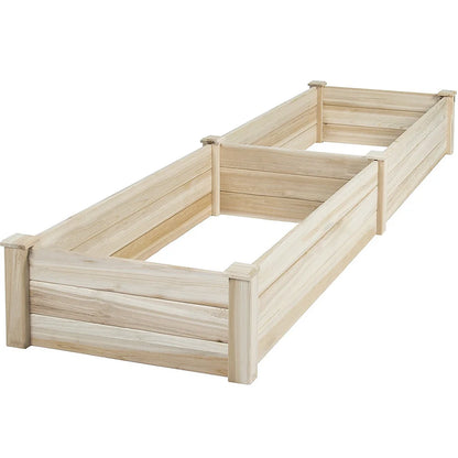 Outdoor planter wooden box