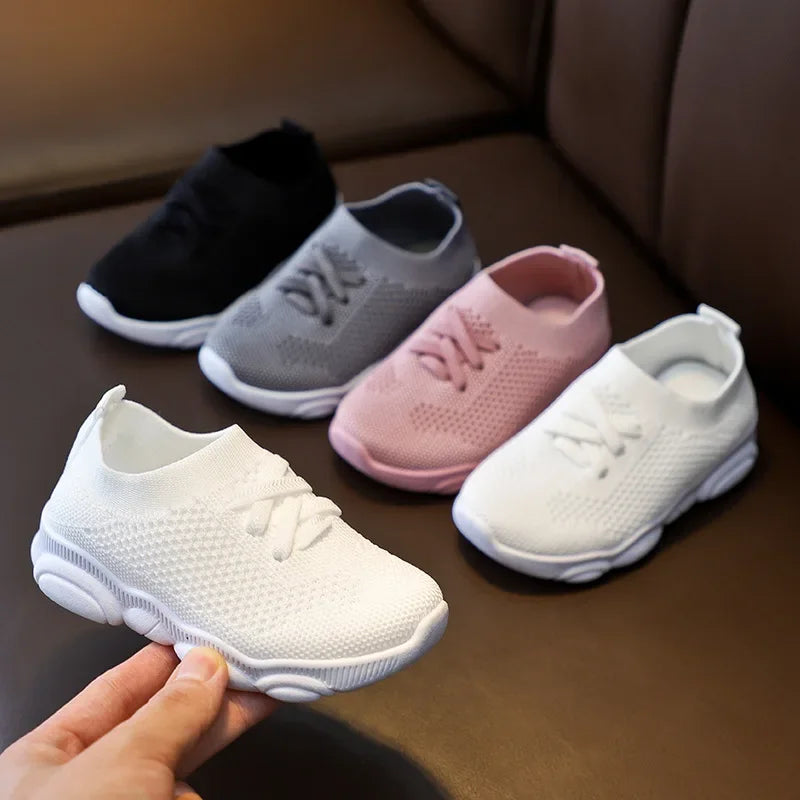 Casual Flat Sneakers For Children