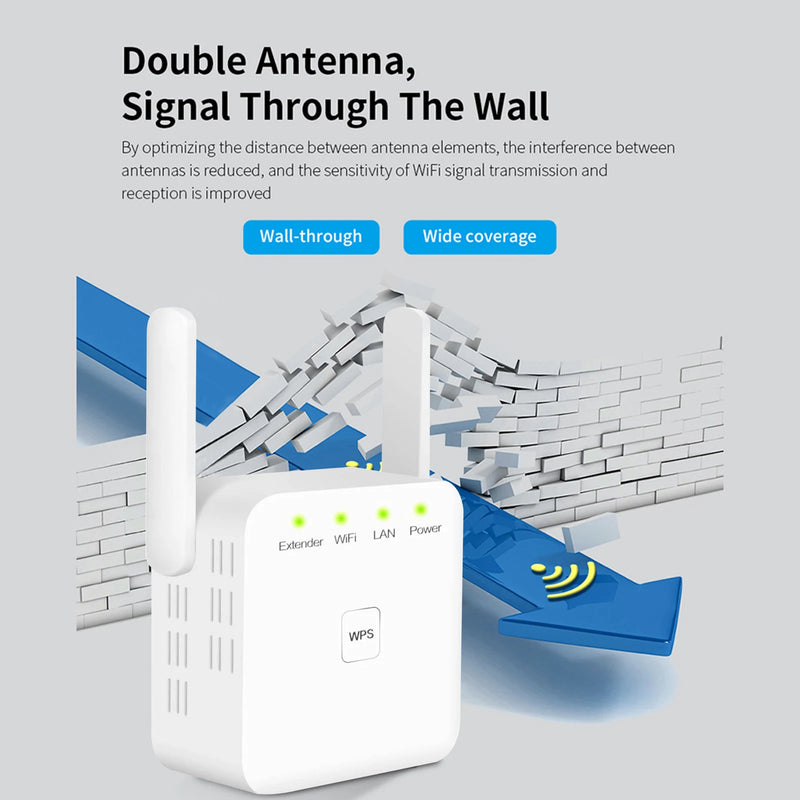 2.4G 300Mbps WiFi Wireless Signal Amplifier