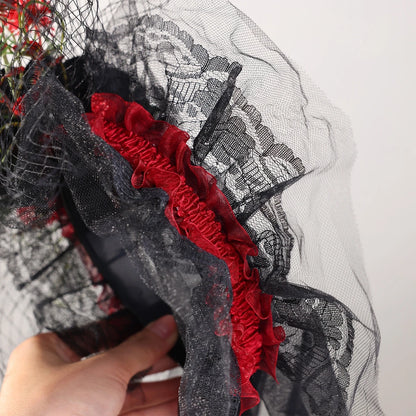 Handmade Lace Halloween Hairbands