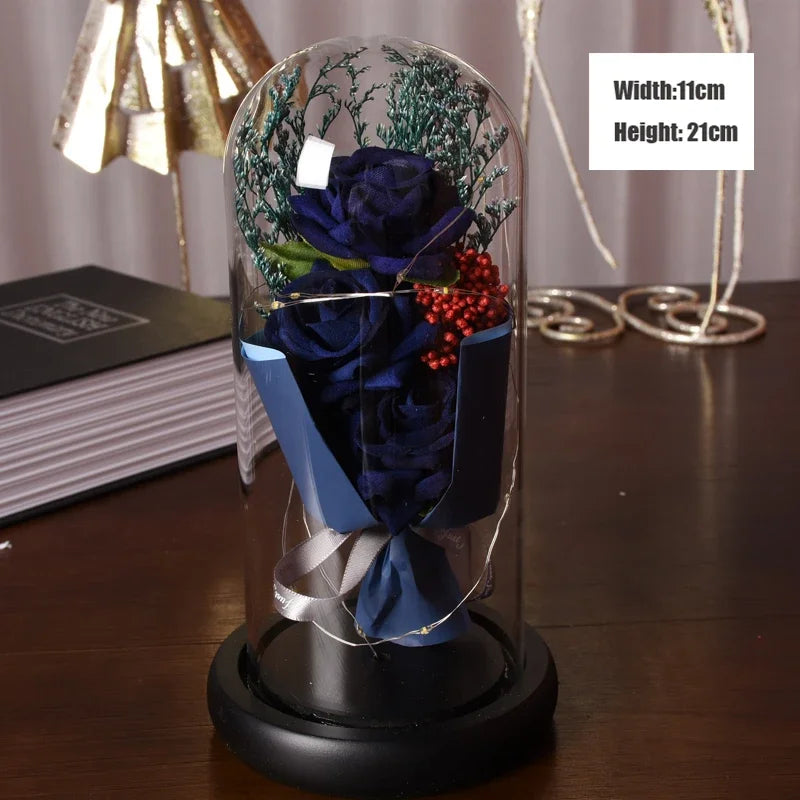 Rose led eternal flower