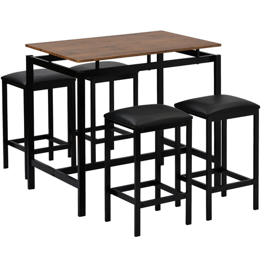 5pcs dining table set