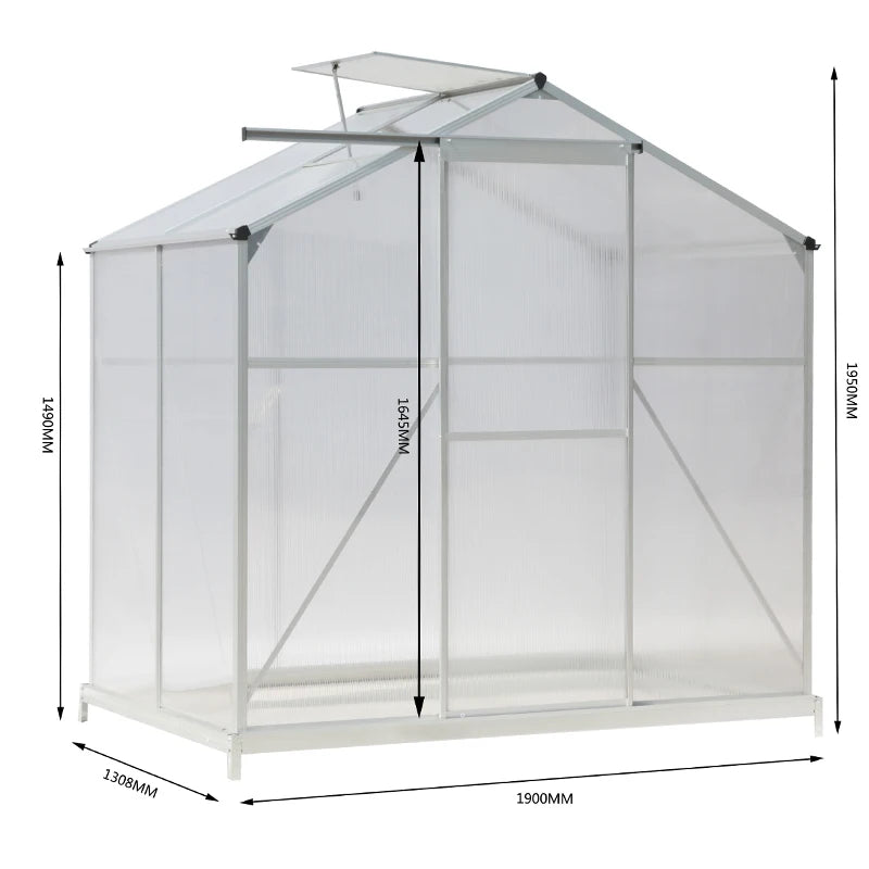 Garden protection adjustable greenhouse