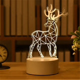 3D Acrylic USB LED Night Lights