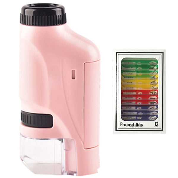 60-120x Educational Mini Handheld Microscope Toy