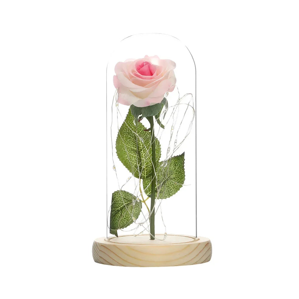 Led rose artificial flowers