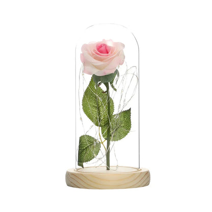 Led rose artificial flowers