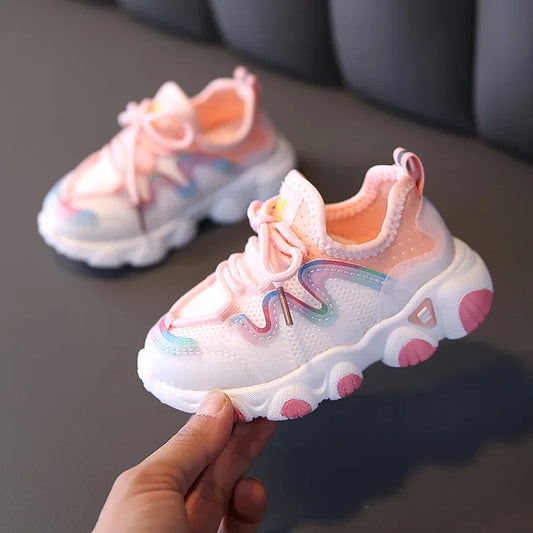 Breathable baby soft bottom non-slip casual sneakers