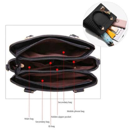 Ladies designer leather handbag