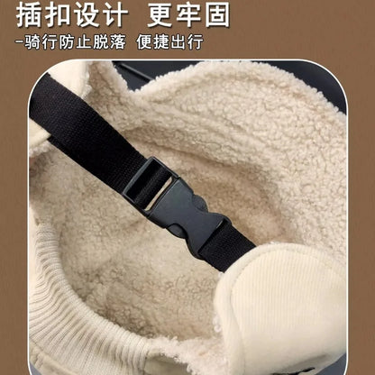 Windproof warm ear protection bomber hats