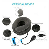 Cushion Inflatable Air Cervical Neck Support Pillow