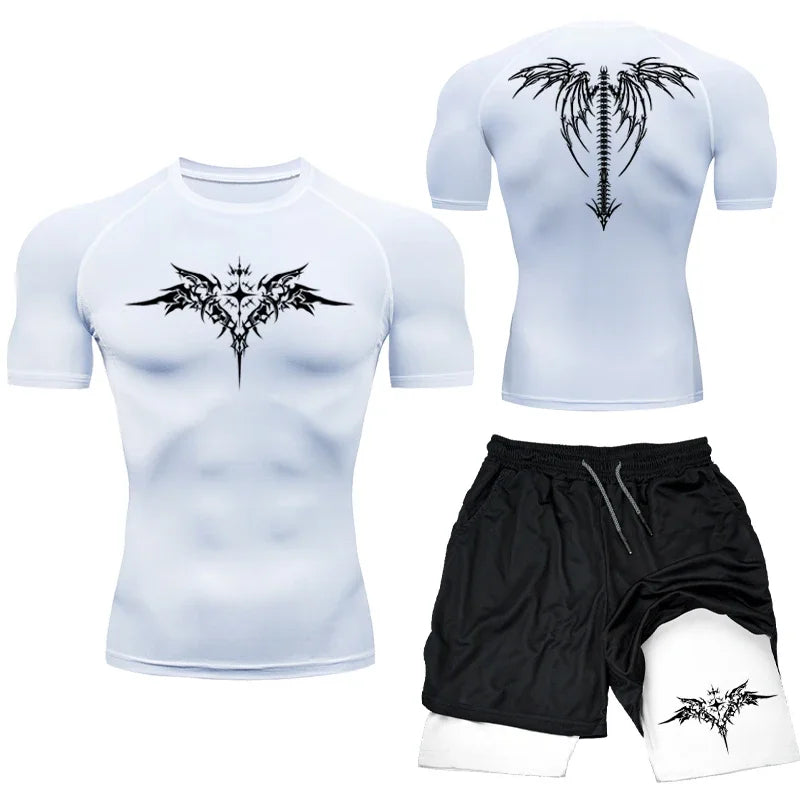 Sportwear compression set for men