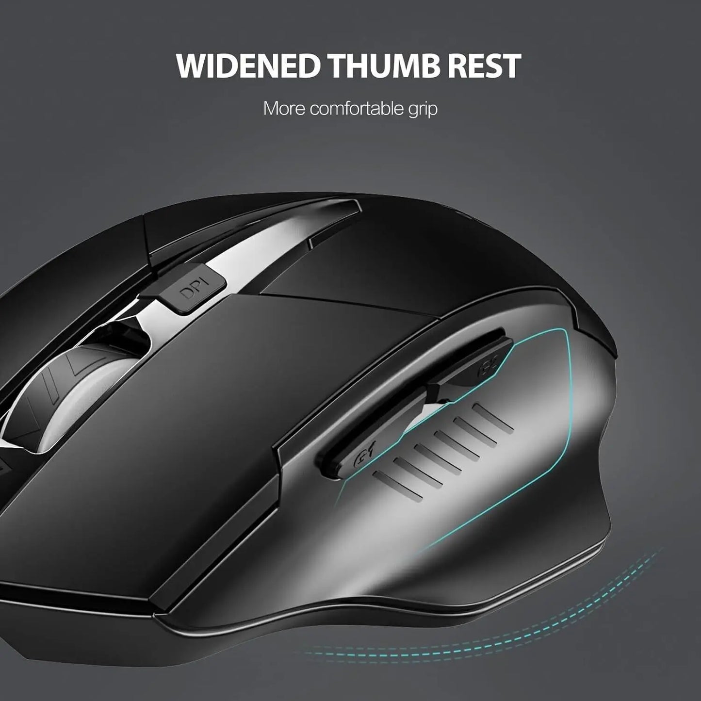 Wireless laptop game mouse