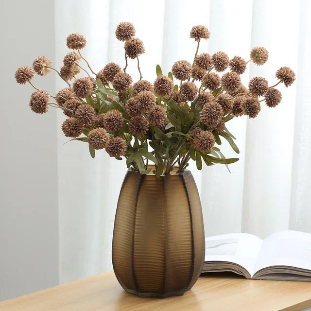 Silk dandelion artificial flower bouquet