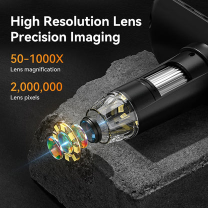 4.3 inch hd electronic microscope