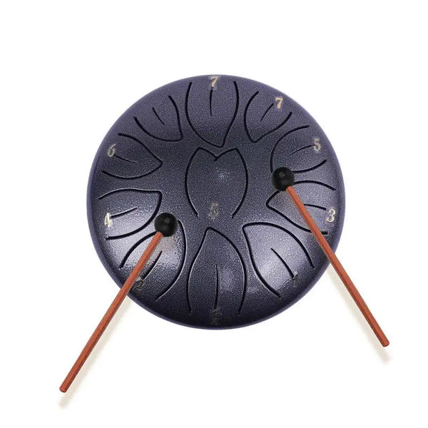 Portable Steel Tongue 6 inches 11 Notes Hand Drum