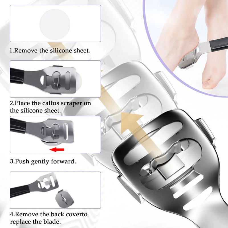 Foot Pedicure Tools Kit