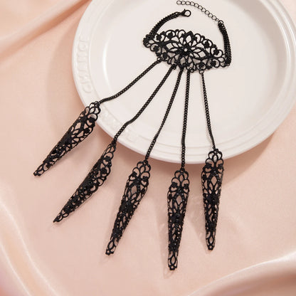 Creative Exaggerated Finger Wrist Chain Bracelets