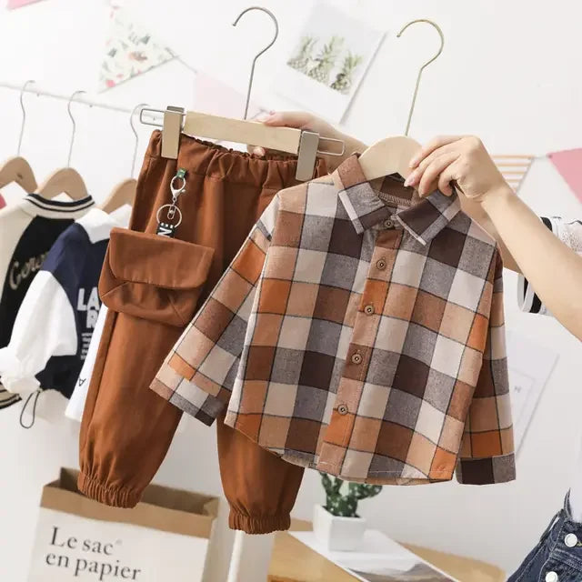 Autumn Cotton Toddler Clothing Set