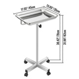 32-51 Inch Mayo Stand with Adjustable Height