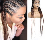 Synthetic Full Lace Braided Wigs