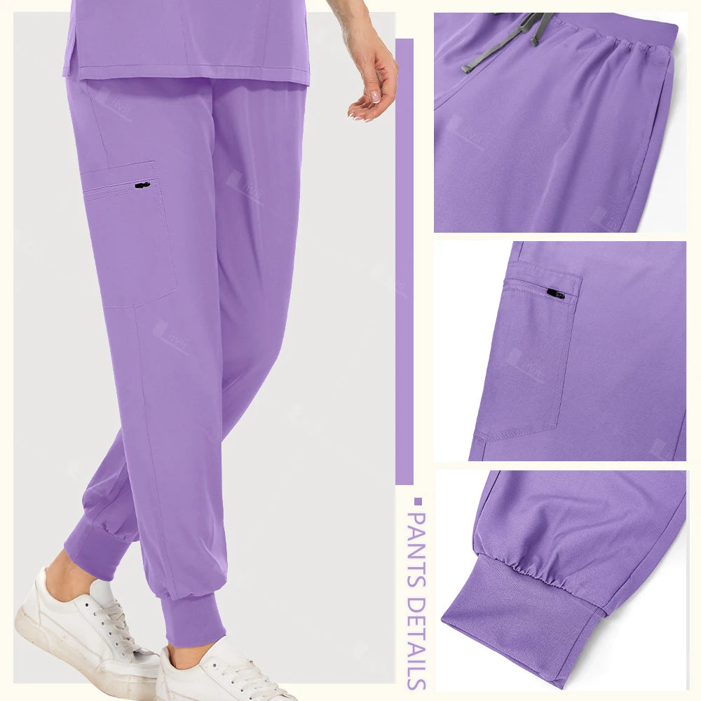 Surgical nurse uniform medical scrubs set