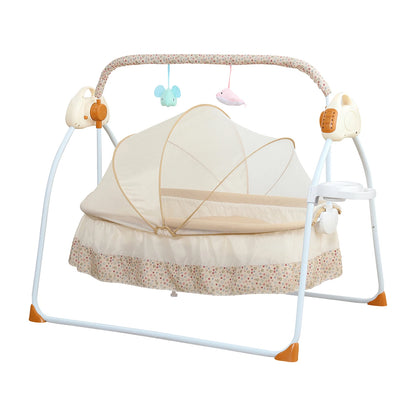 Portable Electric Bluetooth Baby Swing Cradle