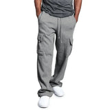 Winter Fleece Cargo Jogger Pants