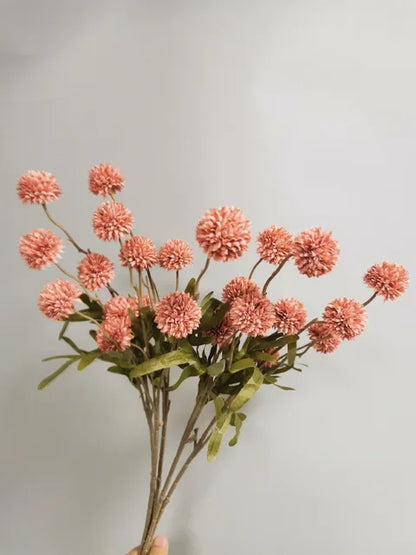 Silk dandelion artificial flower bouquet