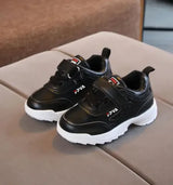 Kid's Fashion Leather Sneakers