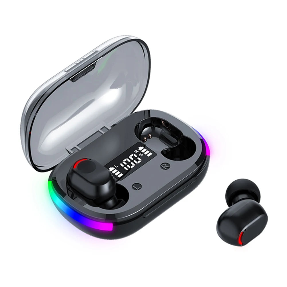 Led digital display noise reduction wireless headset