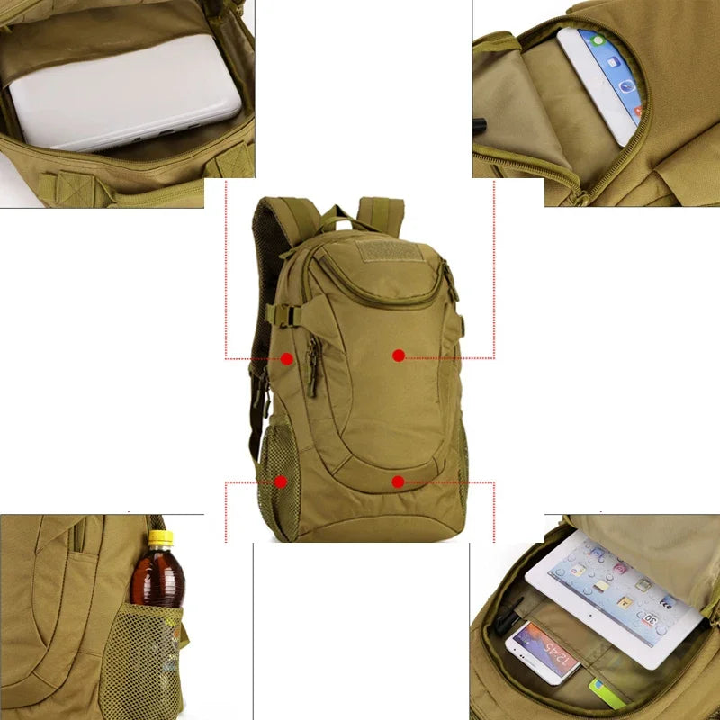 Military Tactical Nylon Backpack