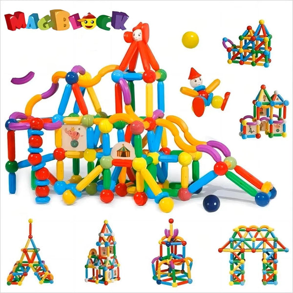 Kids Magnetic DIY Construction Set
