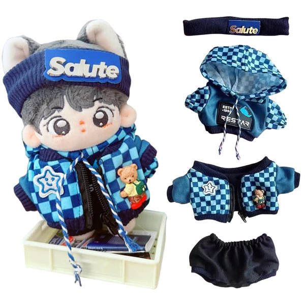 17cm Mini Plush Dolls Outfit