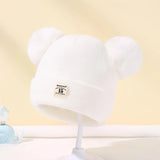 Baby Warm Knitted Hats with Pom
