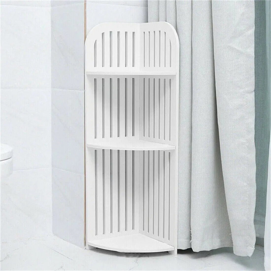 3 tier corner bathroom organiser stand