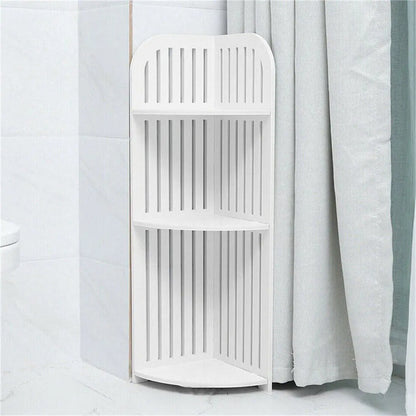 3 tier corner bathroom organiser stand